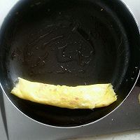厚蛋烧，火腿肠玉子烧的做法图解2