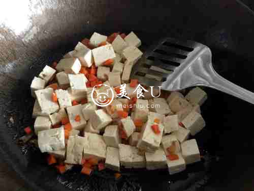 荠菜烧豆腐
