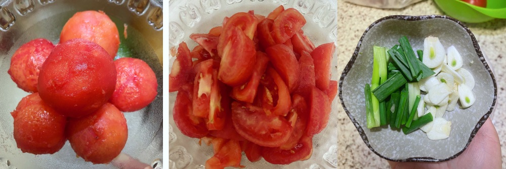 番茄炒蛋 （又名“西红柿炒鸡蛋”）