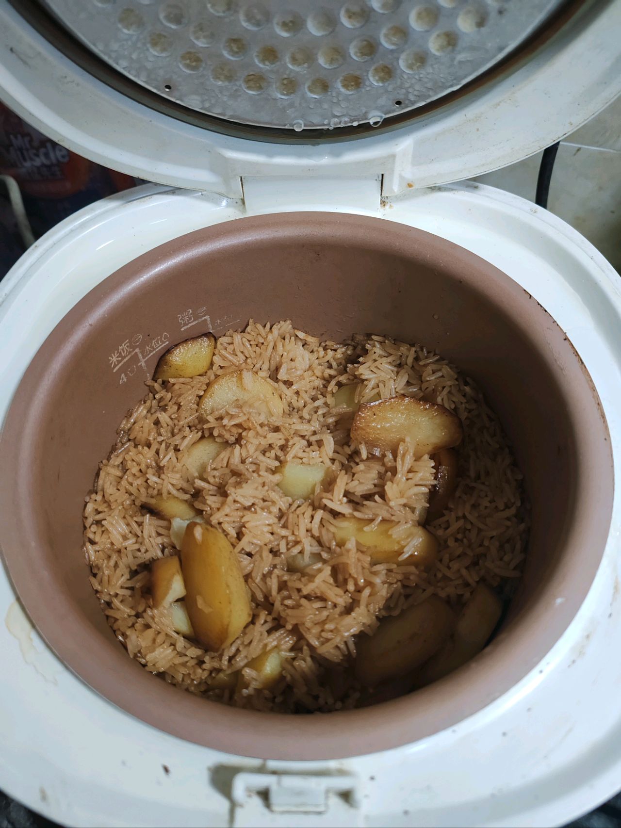 马铃薯焖米饭