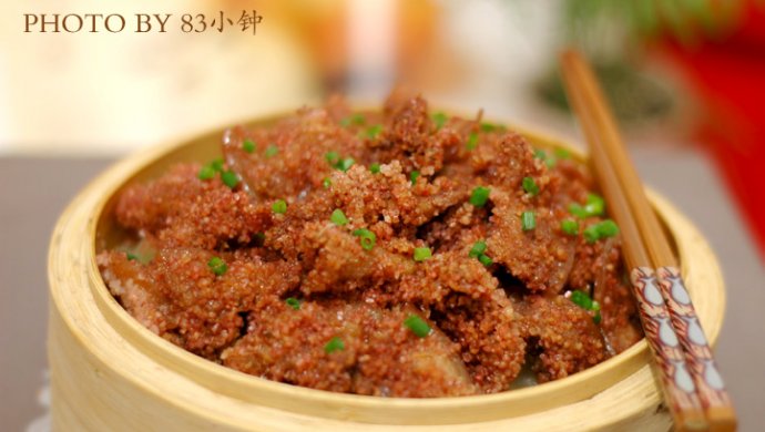 粉蒸肉怎么做？