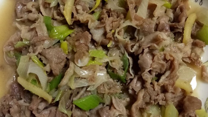 清炒羊肉片怎么做？