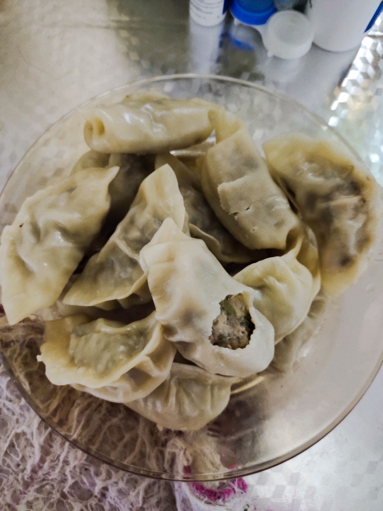 豇豆香菇肉馅饺子 豇豆香菇肉馅饺子