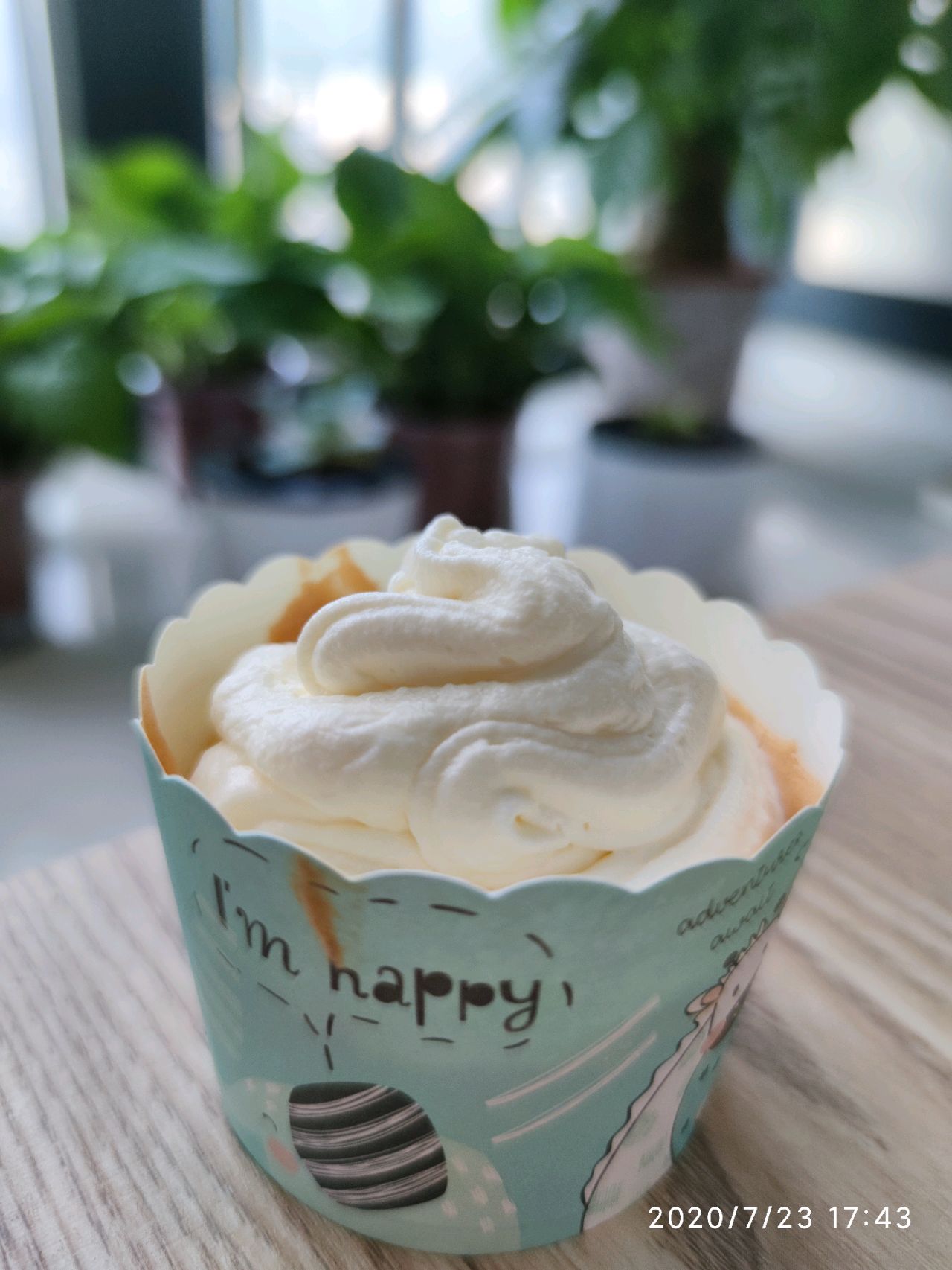 纸杯奶油蛋糕
