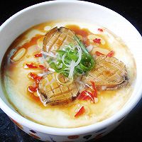 小鲍鱼蒸蛋的做法图解8