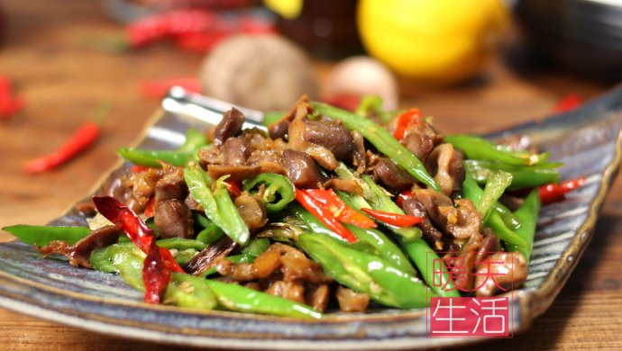 辣炒鸡胗怎么做？