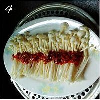 剁椒金针菇的做法图解4