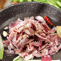 辣炒鸡胗的做法图解3
