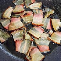萝卜干炒腊肉（湘菜）的做法图解5