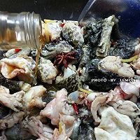 春节筵席上的下酒菜干锅牛蛙的做法图解9