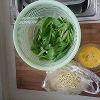 素炒热干面的做法图解1