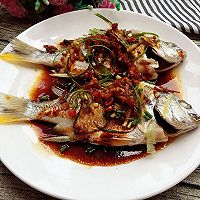清蒸黄鳍鲷#方太蒸爱行动#的做法图解10
