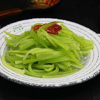 凉拌莴笋丝的做法图解6
