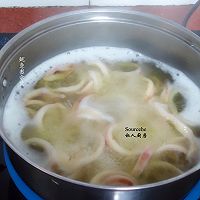 冬笋爆炒鱿鱼圈的做法图解1