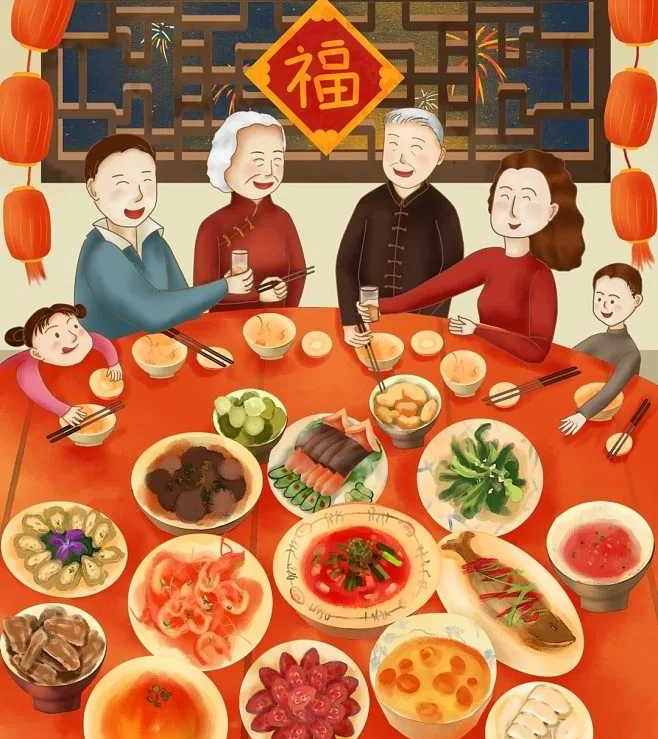 备战春节团圆饭