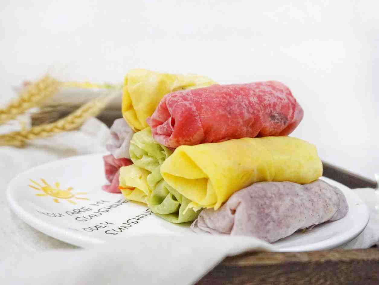 好看又好吃的五彩春饼怎么做？