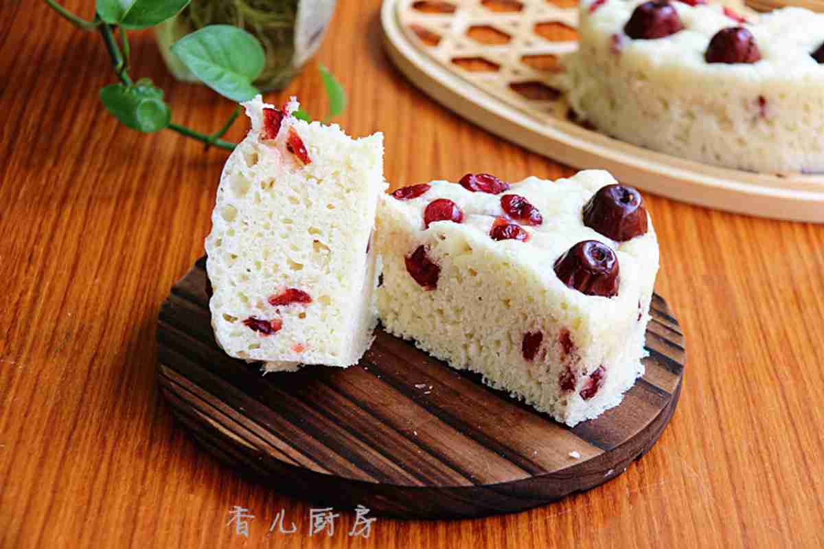 牛奶蔓越莓红枣发糕怎么做？