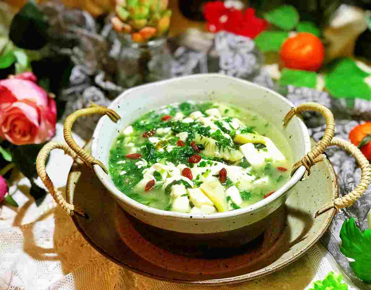 荠菜春笋豆腐羹怎么做？