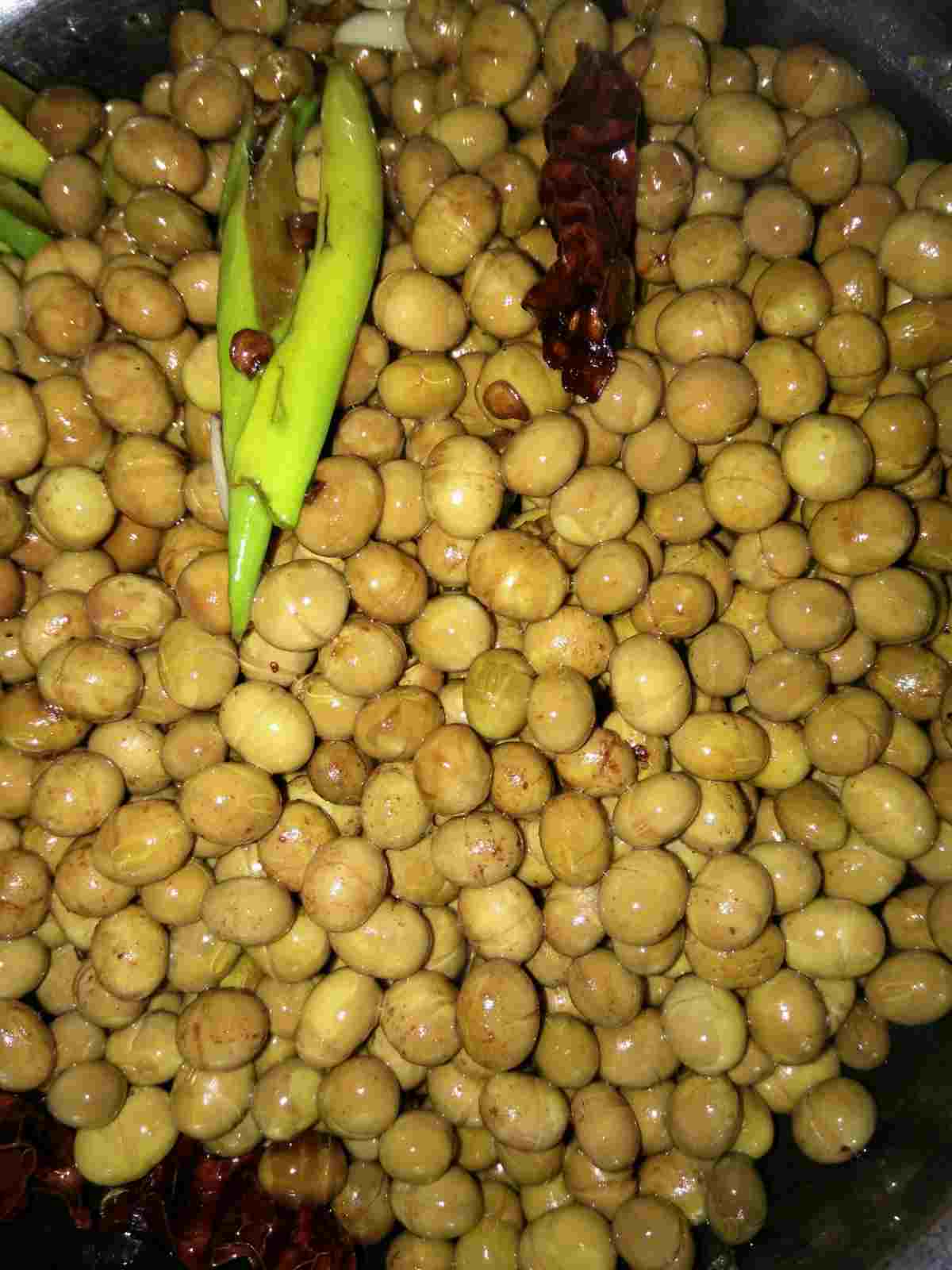 炒黄豆