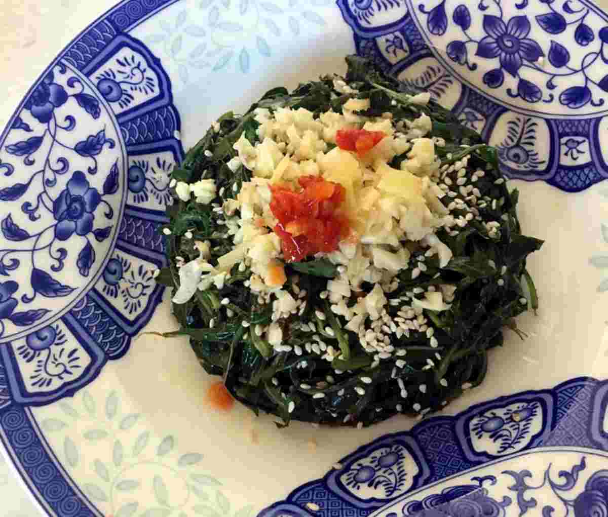 凉拌苦菜