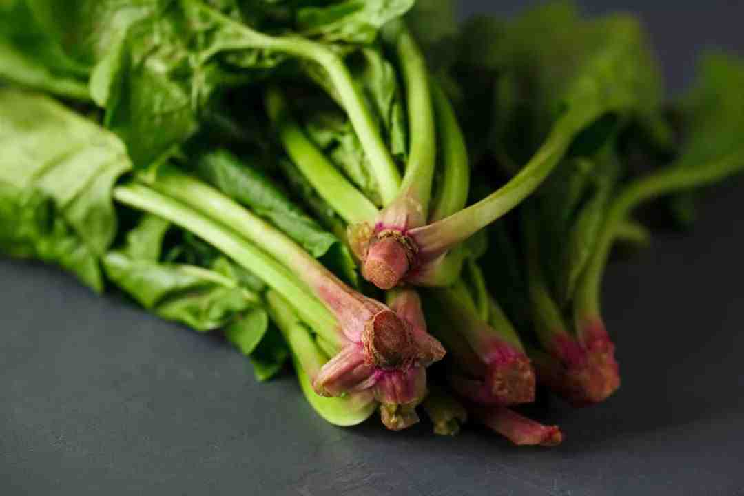 提醒：菠菜的红根一定要留着