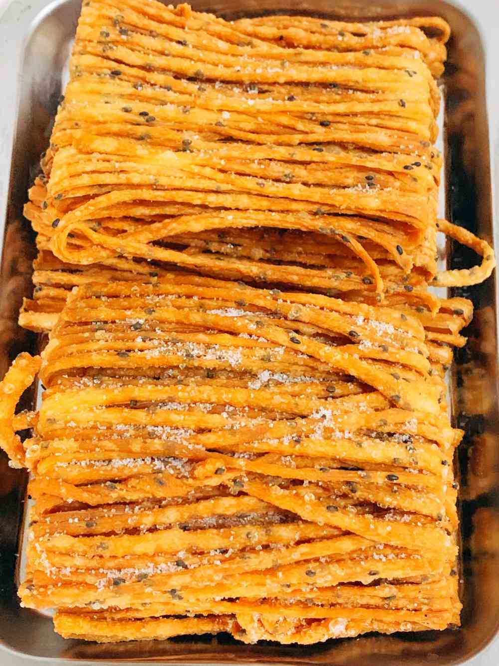 馓子，教你在家炸馓子，简单酥脆，非常好吃