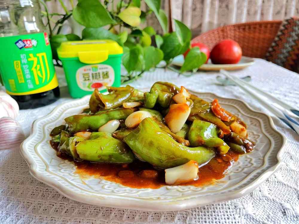 酱焖尖椒怎么做？