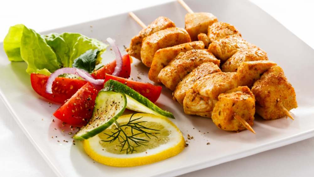 夏季烧仙草美食手绘元素