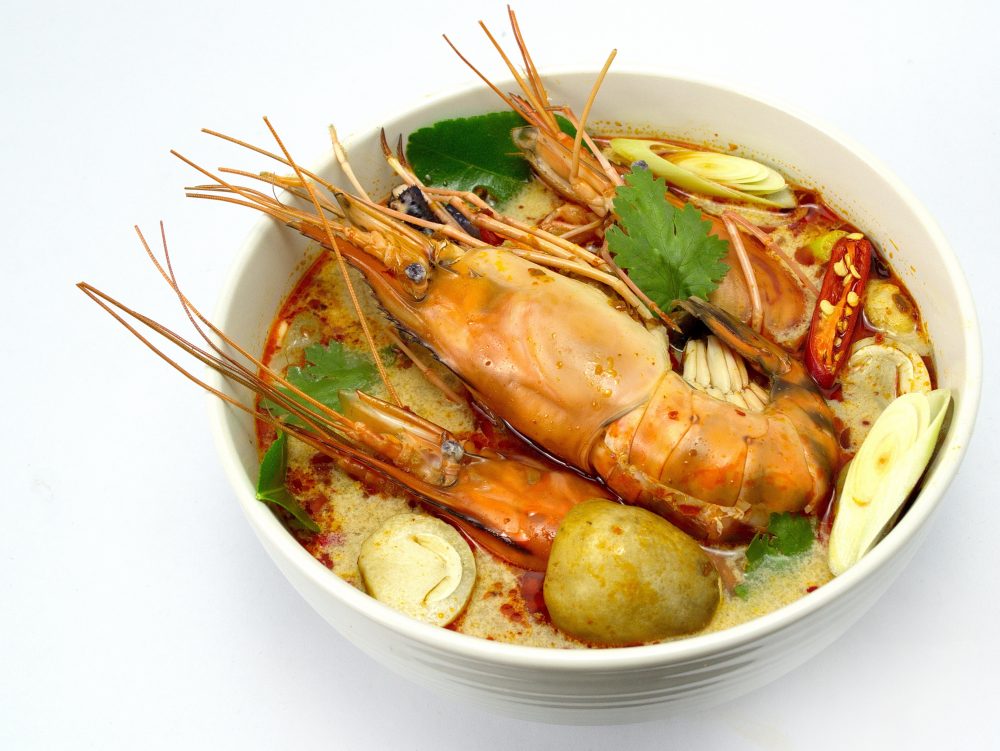 红色美食印章中国风