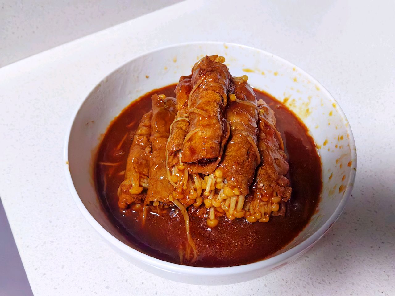 金针菇肥牛卷