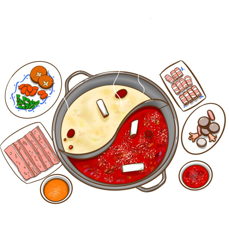 插画老黄牛免抠元素