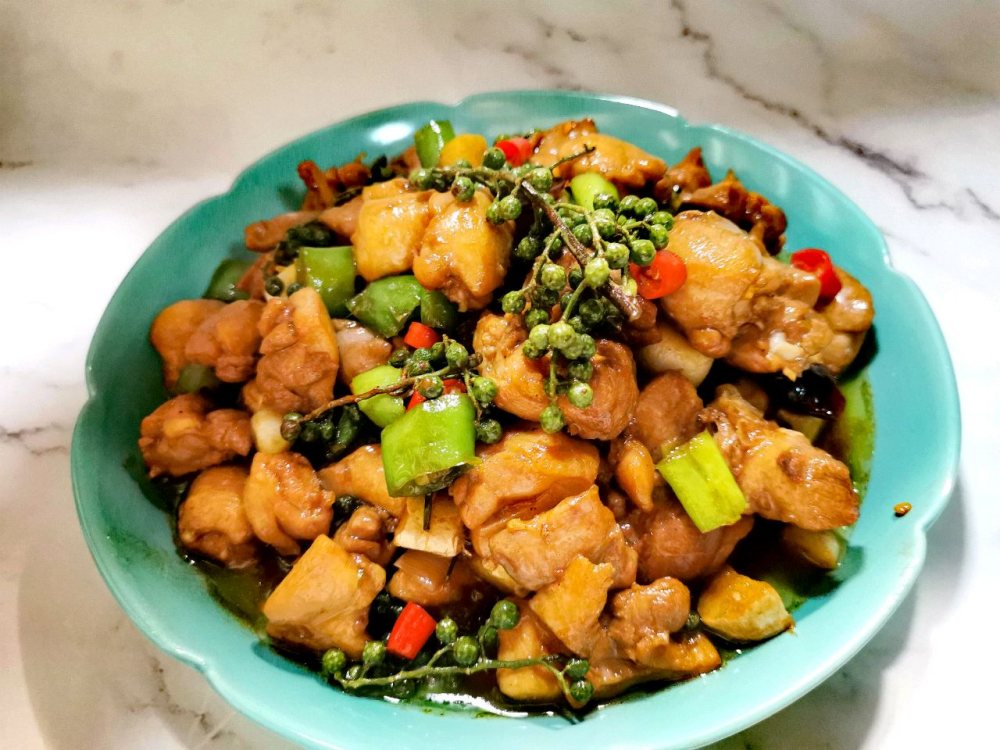 青花椒鸡怎么做？