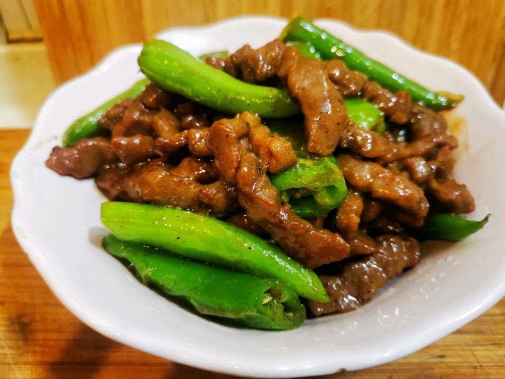 杭椒牛柳