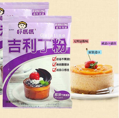 吉利丁 吉利丁片的使用方法和注意事项