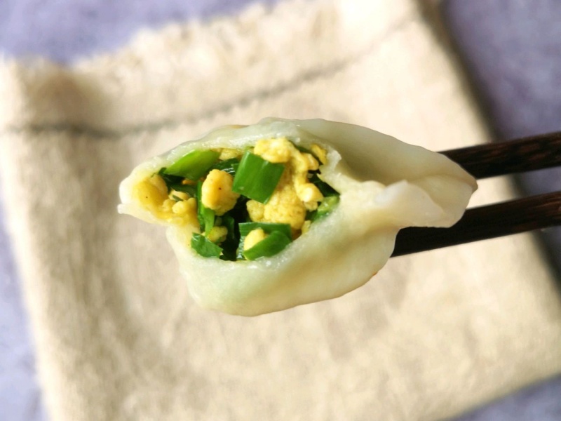 鸡蛋韭菜馅饺子怎么做？