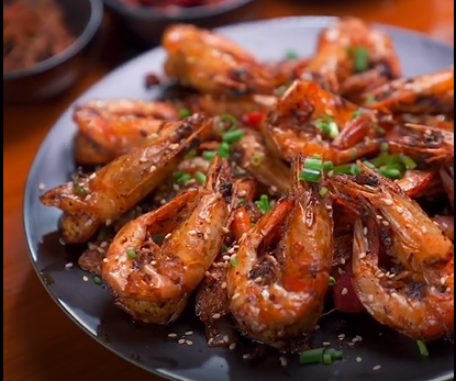 干锅土豆虾