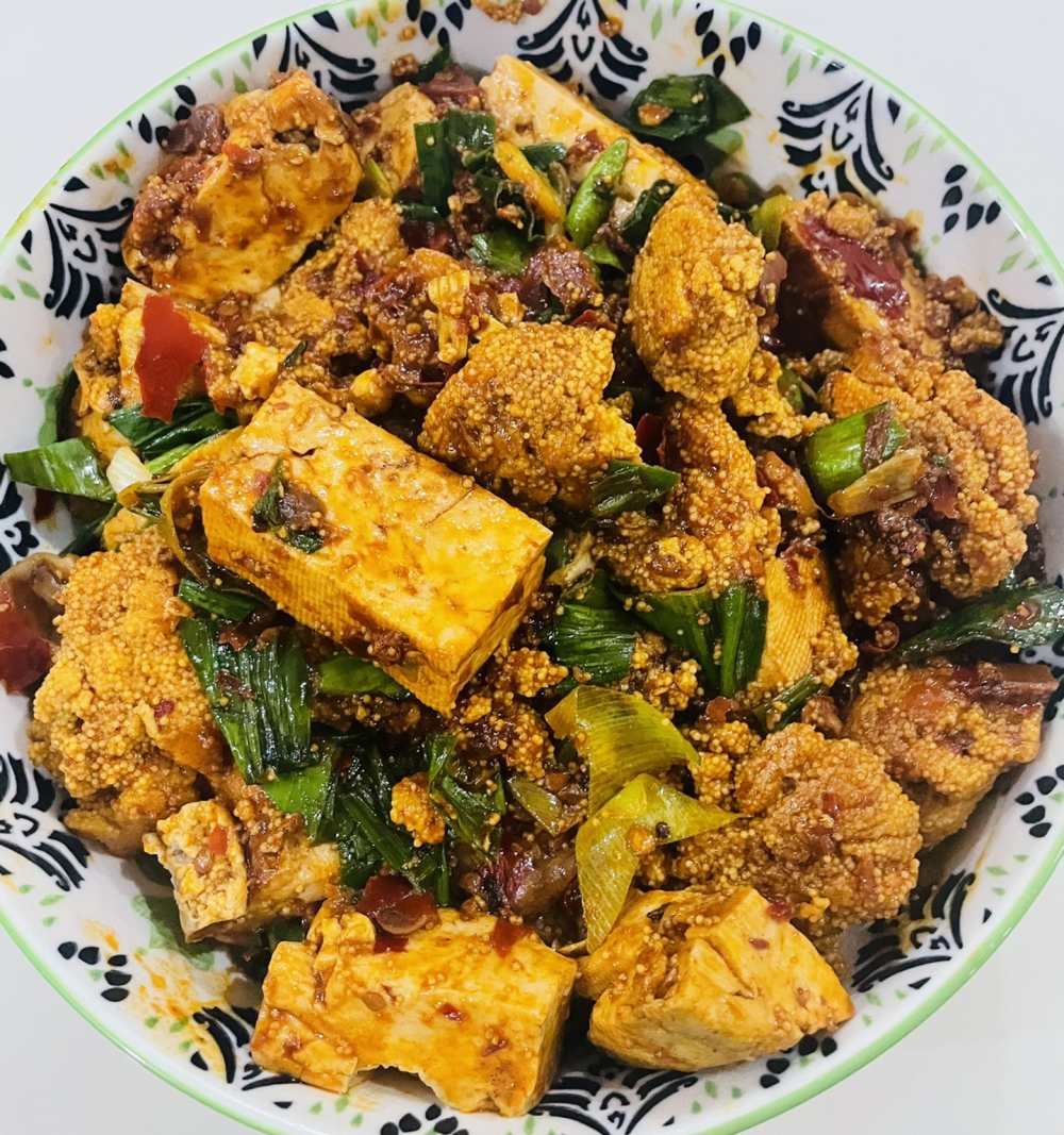 鱼籽炖豆腐