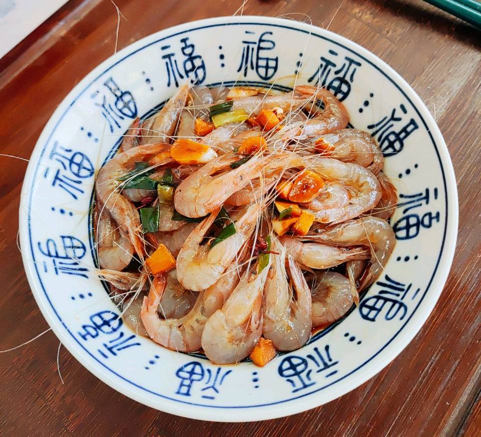 炝青虾