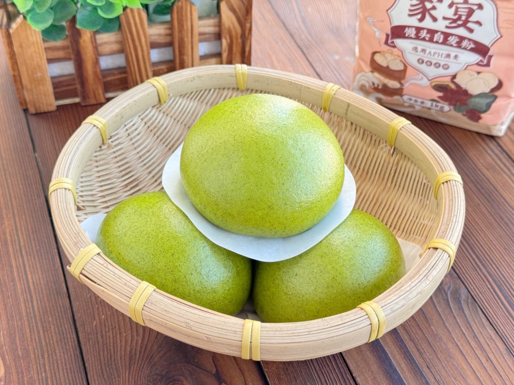 清新的菠菜馒头怎么做？