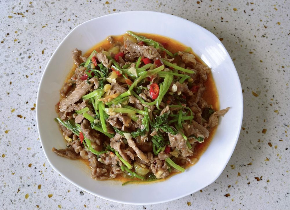小炒黄牛肉