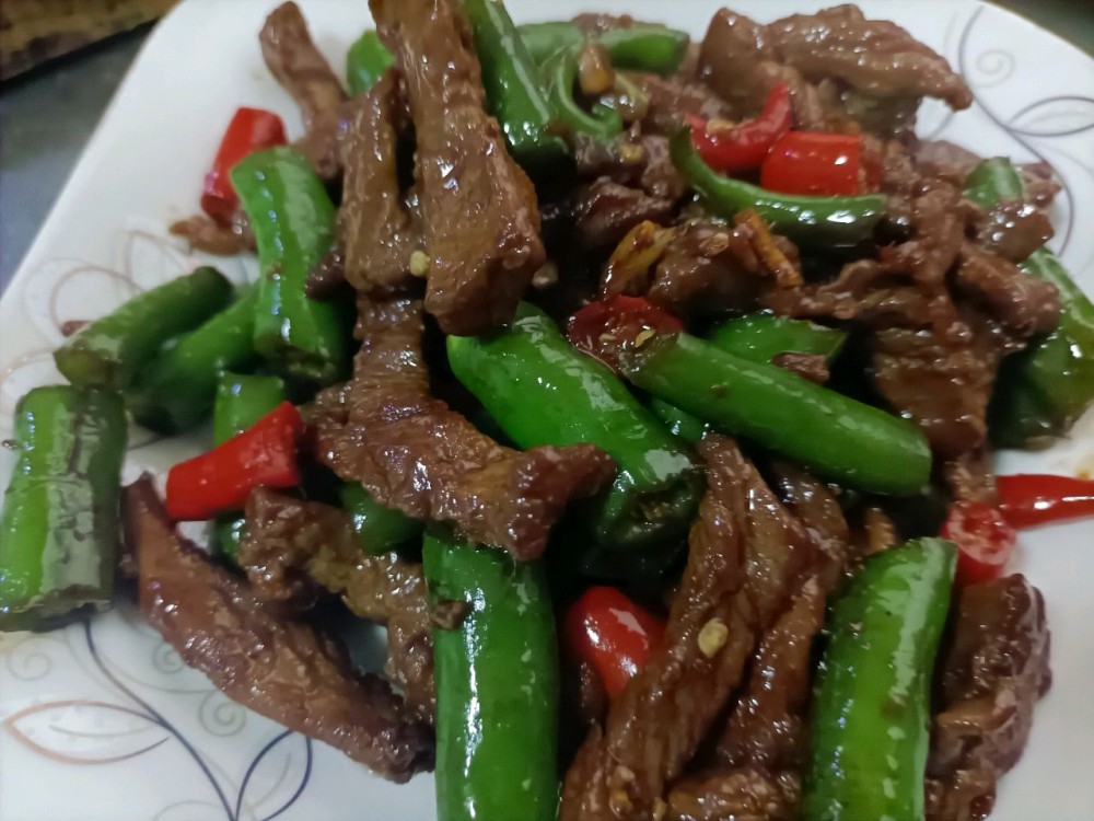 杭椒牛枊