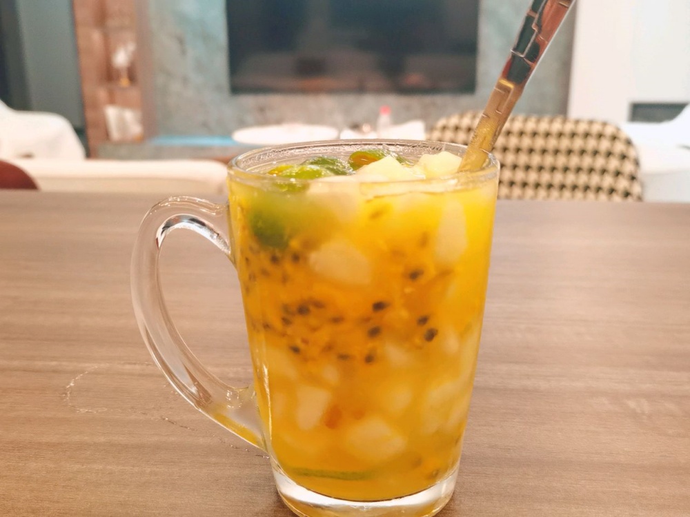 清热养颜水果茶