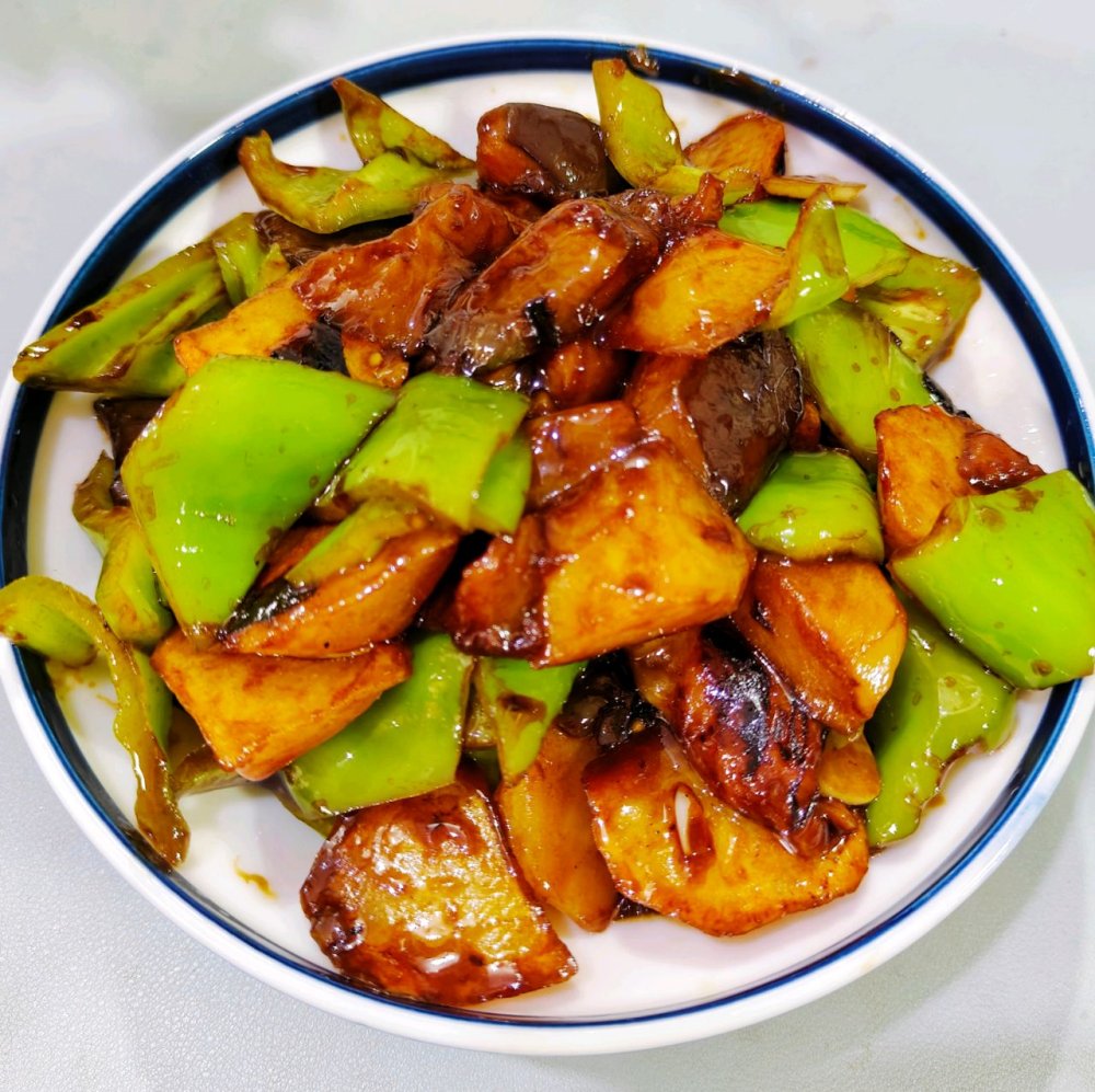 好吃的下饭菜——地三鲜