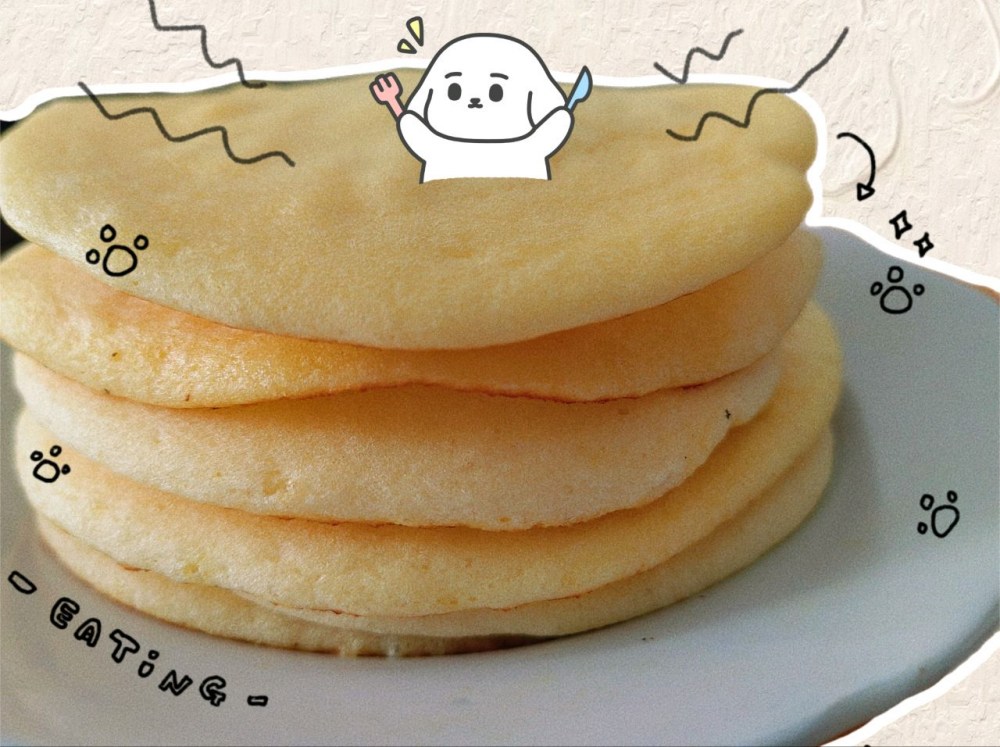 牛奶松饼
