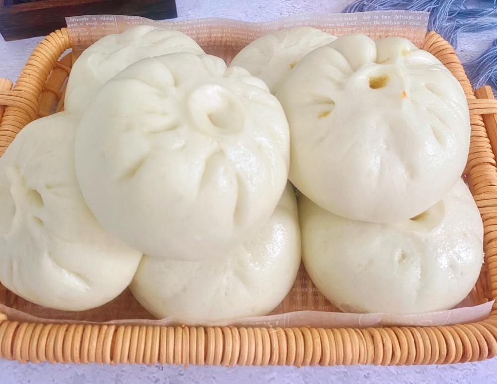胡萝卜鸡蛋素包子
