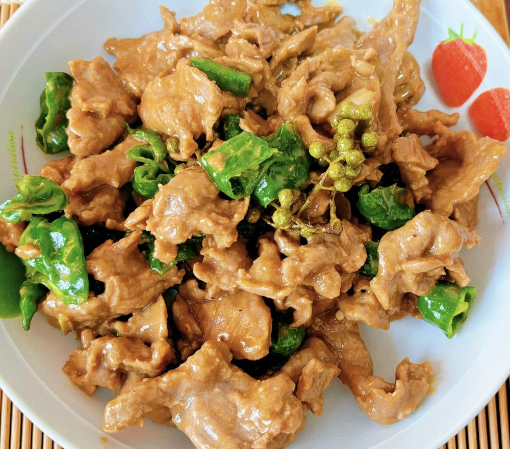 青椒牛肉片