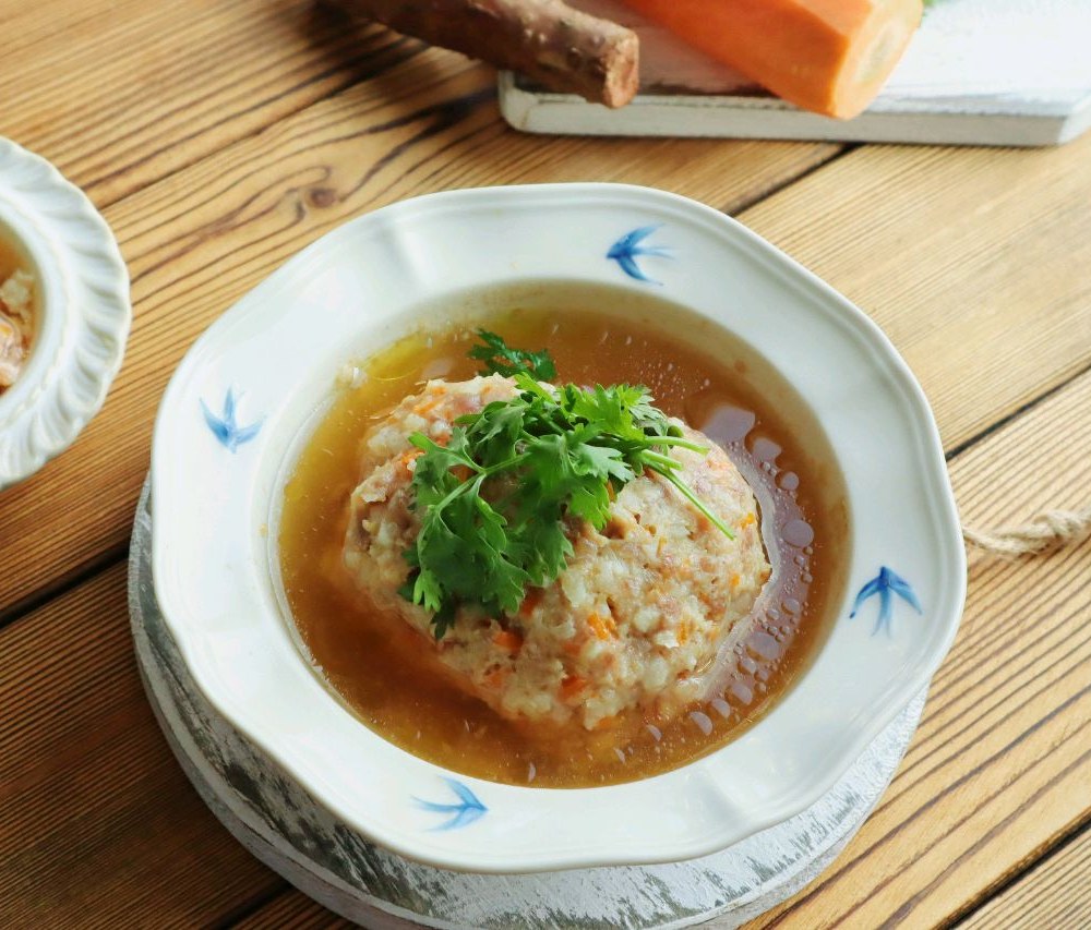 清蒸山药肉丸子-辅食减重餐怎么做？