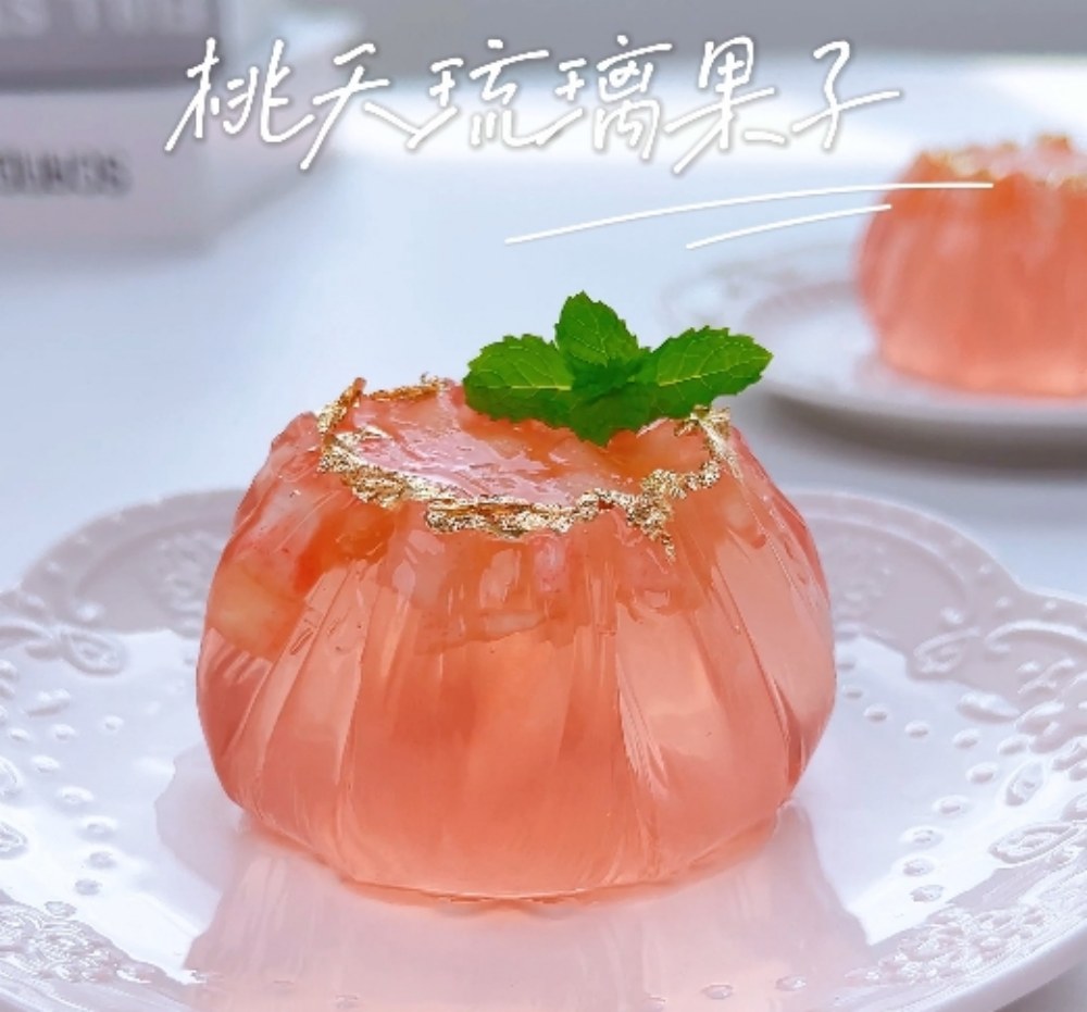 免模具 | 免冰箱 | 桃夭琉璃茶果子怎么做？