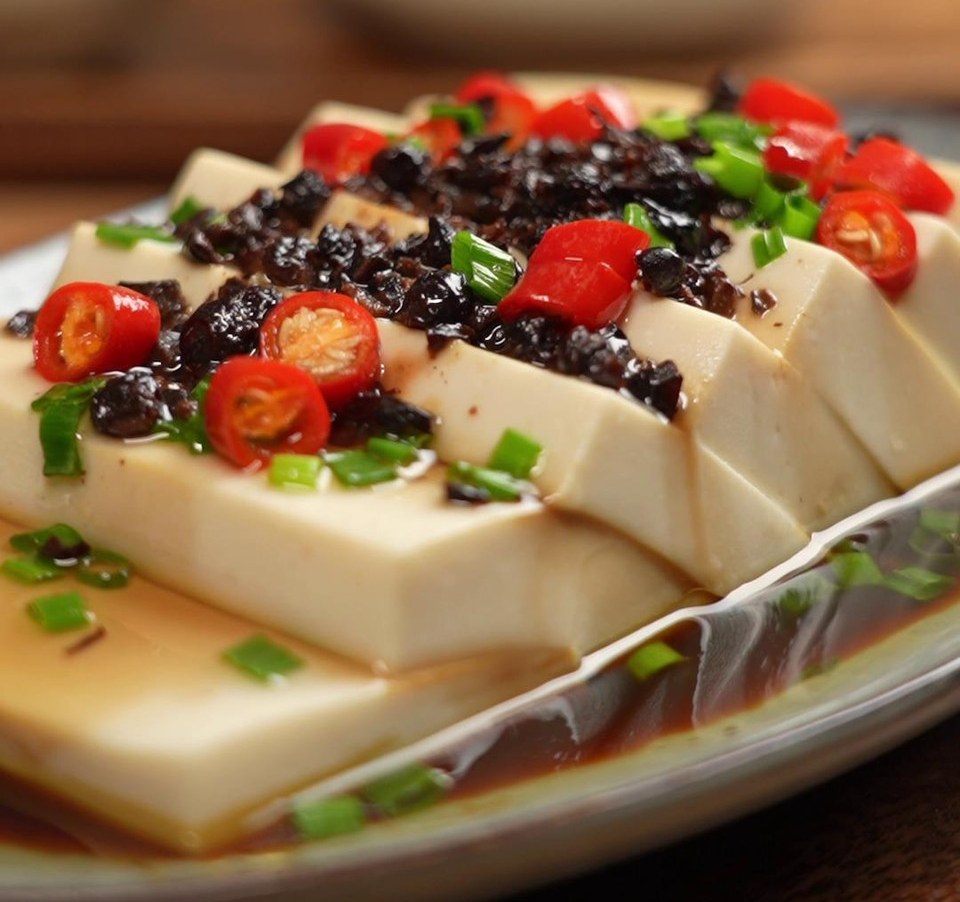 豆豉椒香豆腐怎么做？