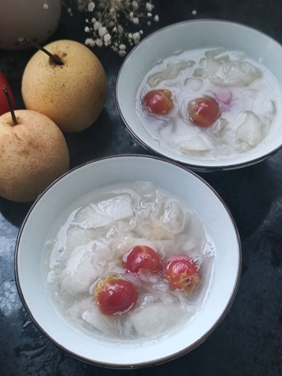 立冬第一补 雪梨银耳红果羹怎么做？